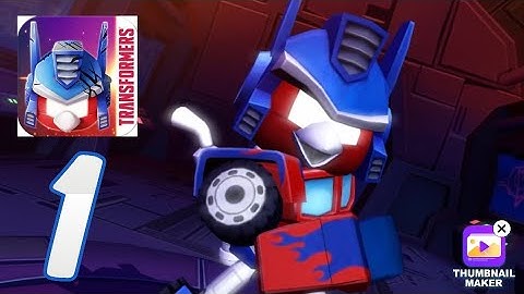 Angry Birds Transformers - Gameplay Walkthrough Part 1 - Saving Bumblebee - ( iOS )