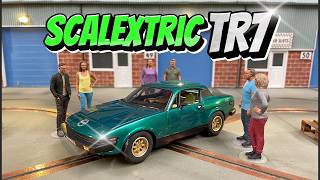 The infamous Scalextric TR7