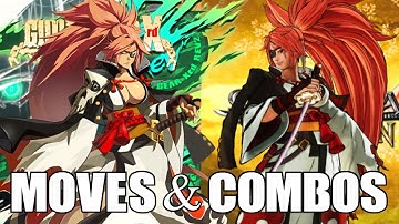 Baiken Moves/Combos COMPARISON for Samurai Shodown and Guilty Gear XRD Revelator 2