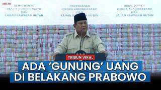 NEWS UPDATE; Begini Penampakan Uang Rp100 Ribu Setinggi 2 Meter Dipamer di Gedung Kejaksaan Agung