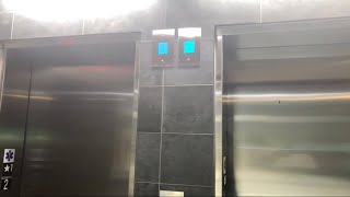 Famous 1288. BRAND SPANKING NEW Otis GEN3 MRL Traction Elevators at a Parking Deck - Raleigh, NC Wealth