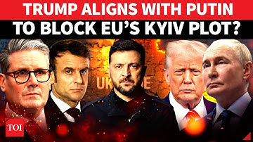 Trump Teams Up With Putin To Stop EU’s Ukraine Plot? ‘Block The Mission Right Away’ | Watch