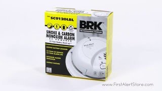 First Alert Hardwired Combo Smoke and CO Alarm with 10 Year Sealed Battery (SC9120LBL)