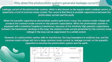 How To Control Leakage Current in Your Solar Inverter