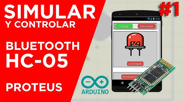 📖 [PROTEUS] - #1 [APP INVENTOR] SIMULAR Y CONTROLAR BLUETOOTH HC-05 EN PROTEUS (ARDUINO) | 2020