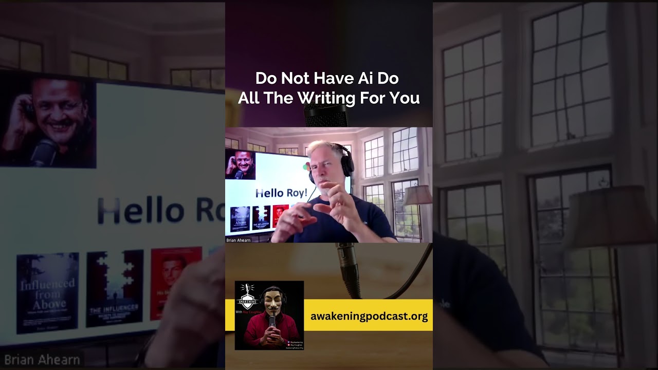 Do Not have Ai do all the writing for you