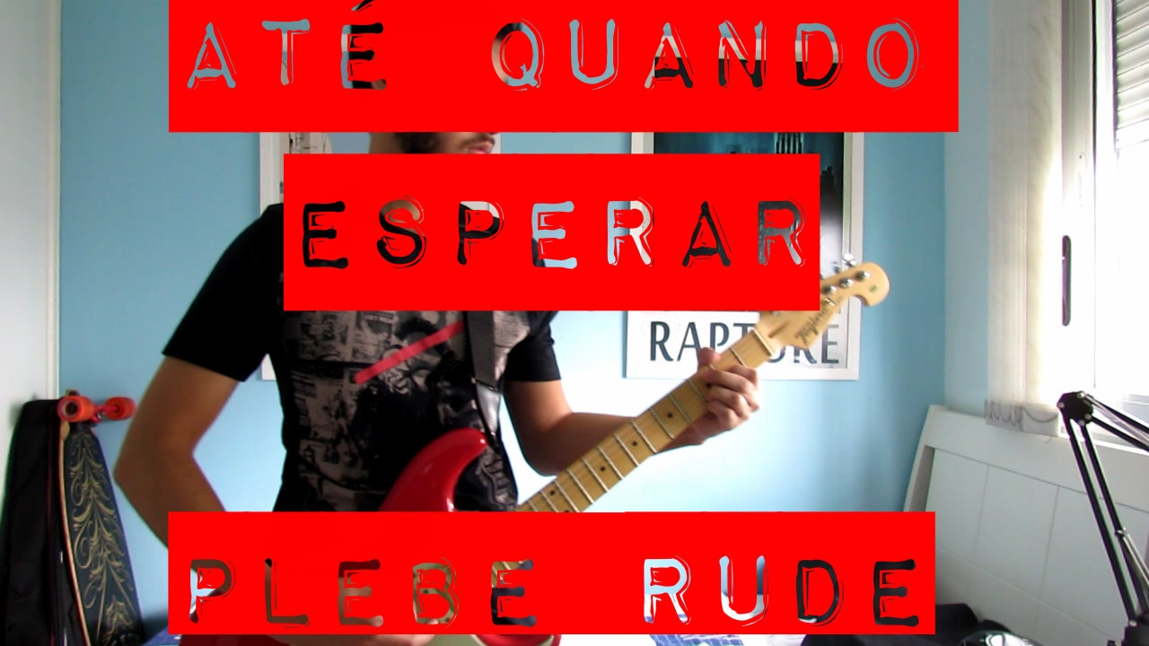 Até Quando Esperar - Plebe Rude (cover de guitarra) - YouTube