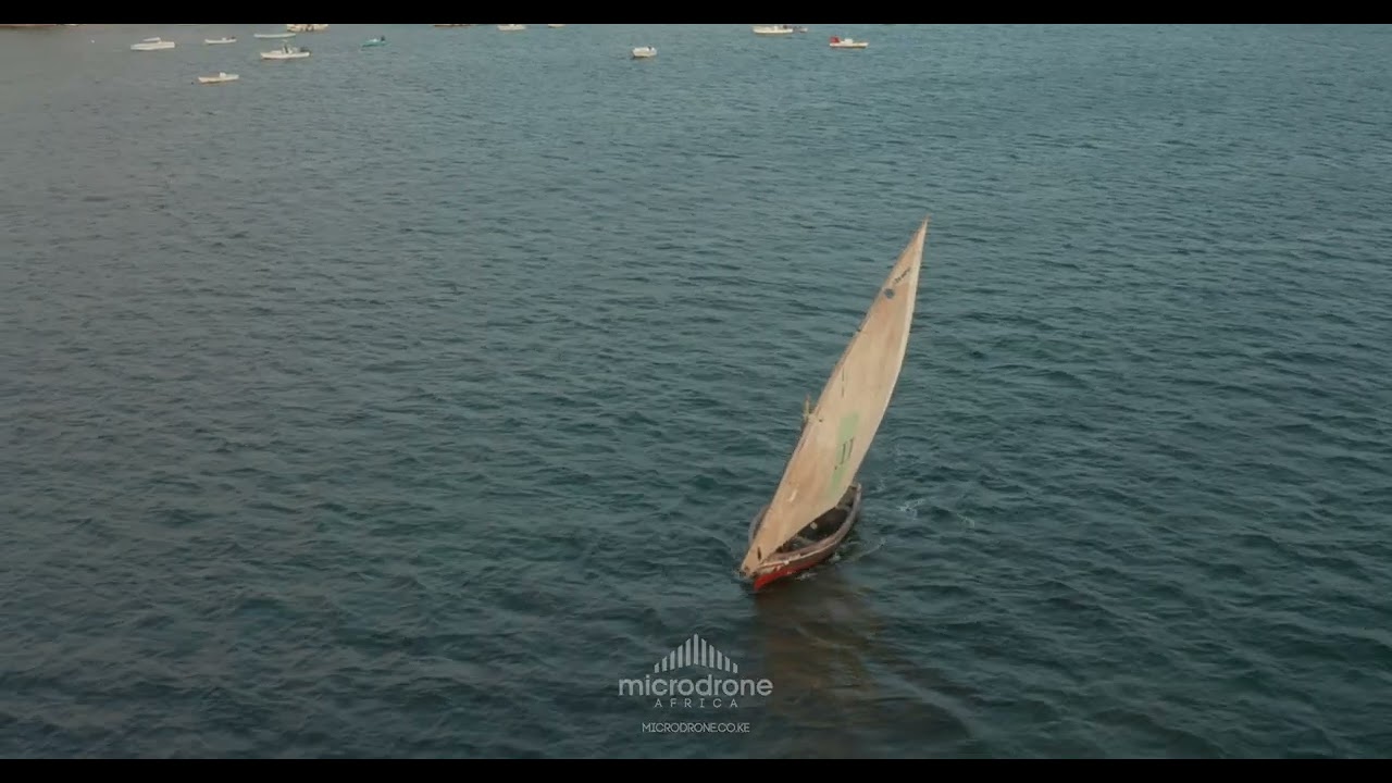 Kenya Drone footage Lamu Microdrone Africa