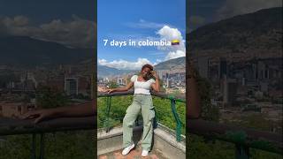 7 days in colombia🇨🇴 #colombia #colombiatravel #bogotá #medellín #travelcolombia #heyitsanne