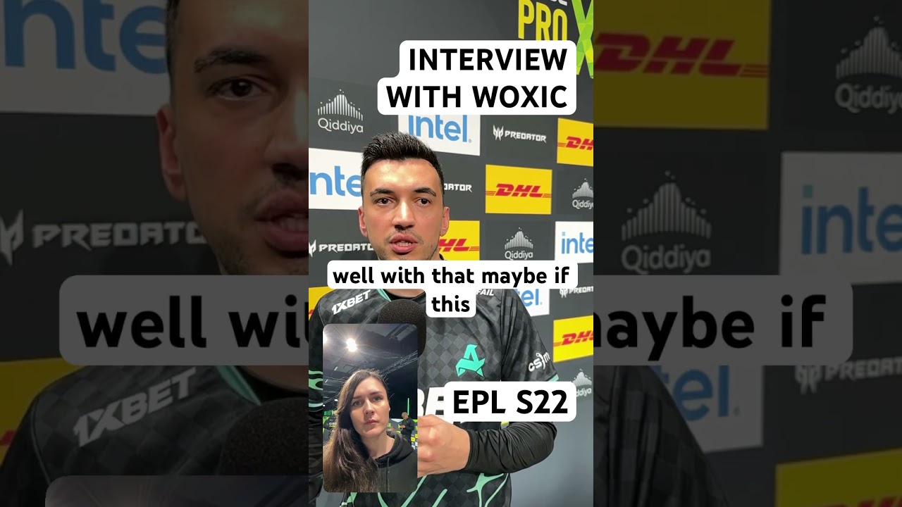 [Heccu at EPL S22] interview with woxic
