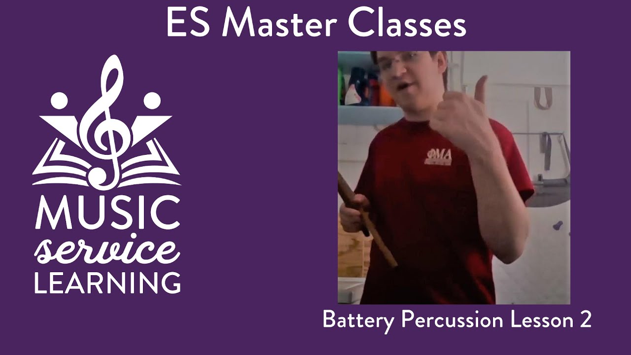 Battery Percussion ES Masterclass (Lesson 2) YouTube