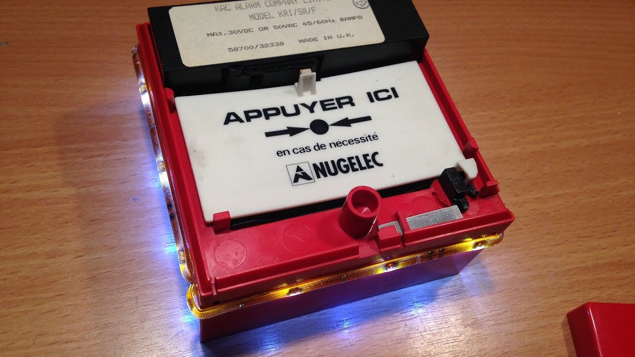 Fabrication Declencheur Manuel à led