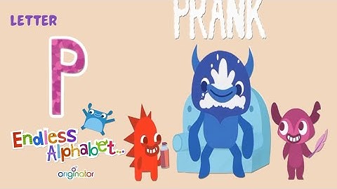 Learn Alphabet Letters with Adorable Monsters in Endless Alphabet A to Z - Letter A, by Originator