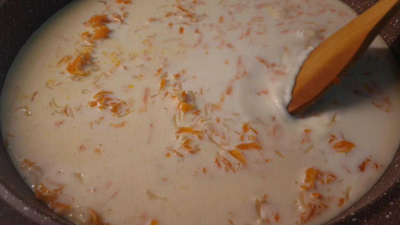 Mix Carrots with Rice & Milk ! Then see the result 