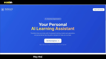 AI-Powered Learning Assistant | Google Gemini + Firebase | Hackathon MVP Demo
