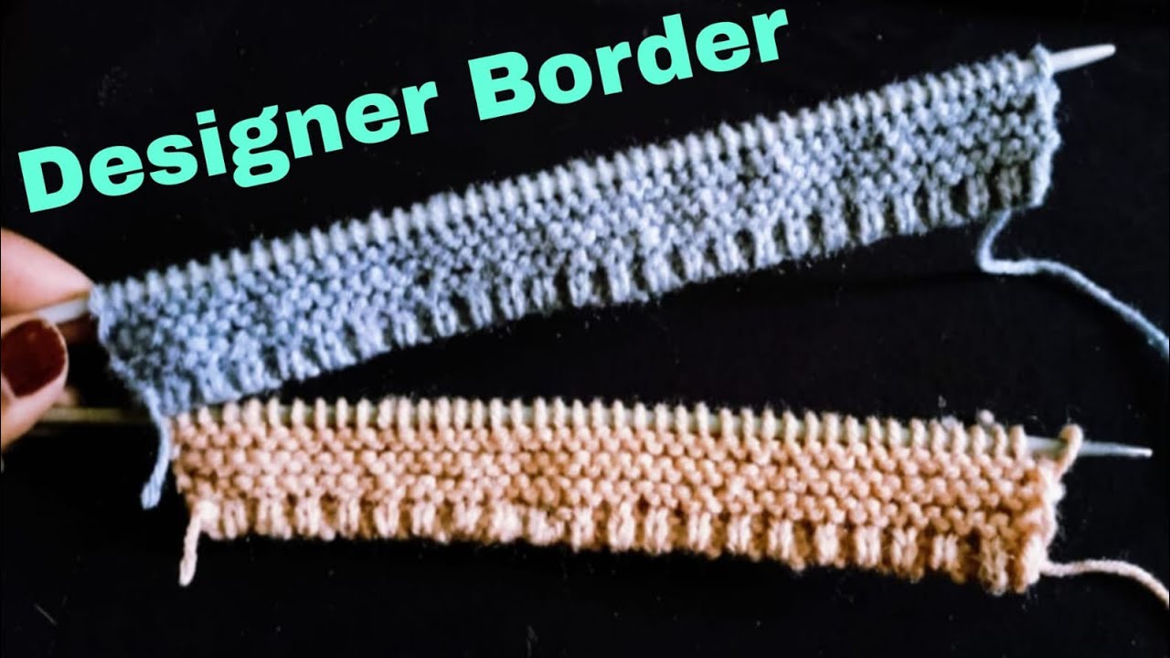 Designer Sweater Border Knitting/Ladies Sweater/Jents Sweater Design