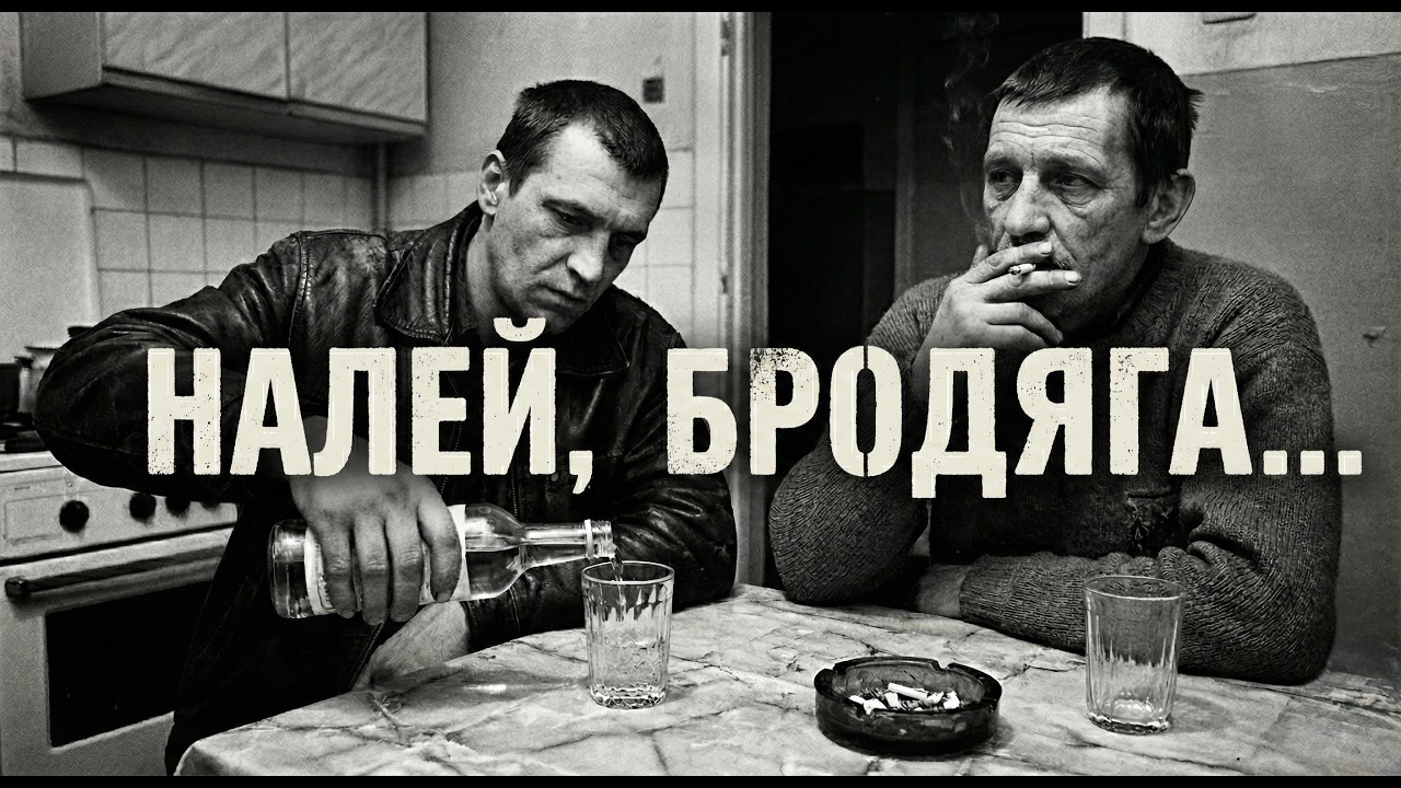 Налей, бродяга — криминальная лирика | Блатная душевная песня про зону и судьбу
