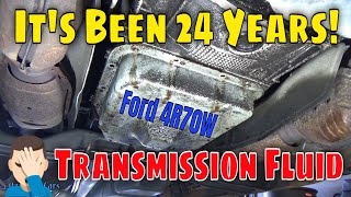 Transmission Fluid Change In 24 Years!  How Bad Does it Look? F-150