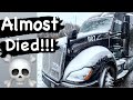 🔵 I Almost Died in a Snow Storm (Owner Operator Trucker Life)!!!