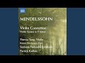 Miniature de la vidéo de la chanson Violin Concerto In D Minor, Mwv O 3: Iii. Allegro