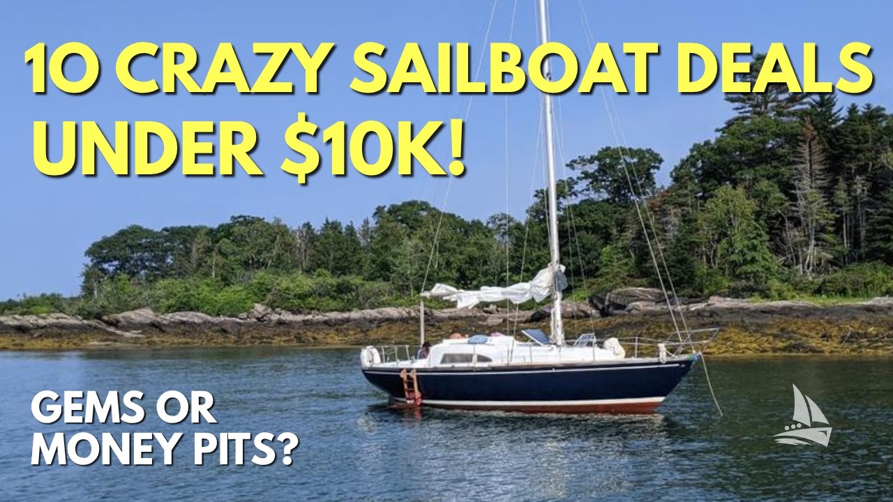 ⁣BoatFools Top 10 Sailboats Under $10k in Maine! #1 is ACES!