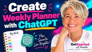 I Asked ChatGPT to Build Me a Weekly Planner — Here's What Happened (No Coding!)