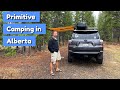 Camping in one of albertas public land use zones