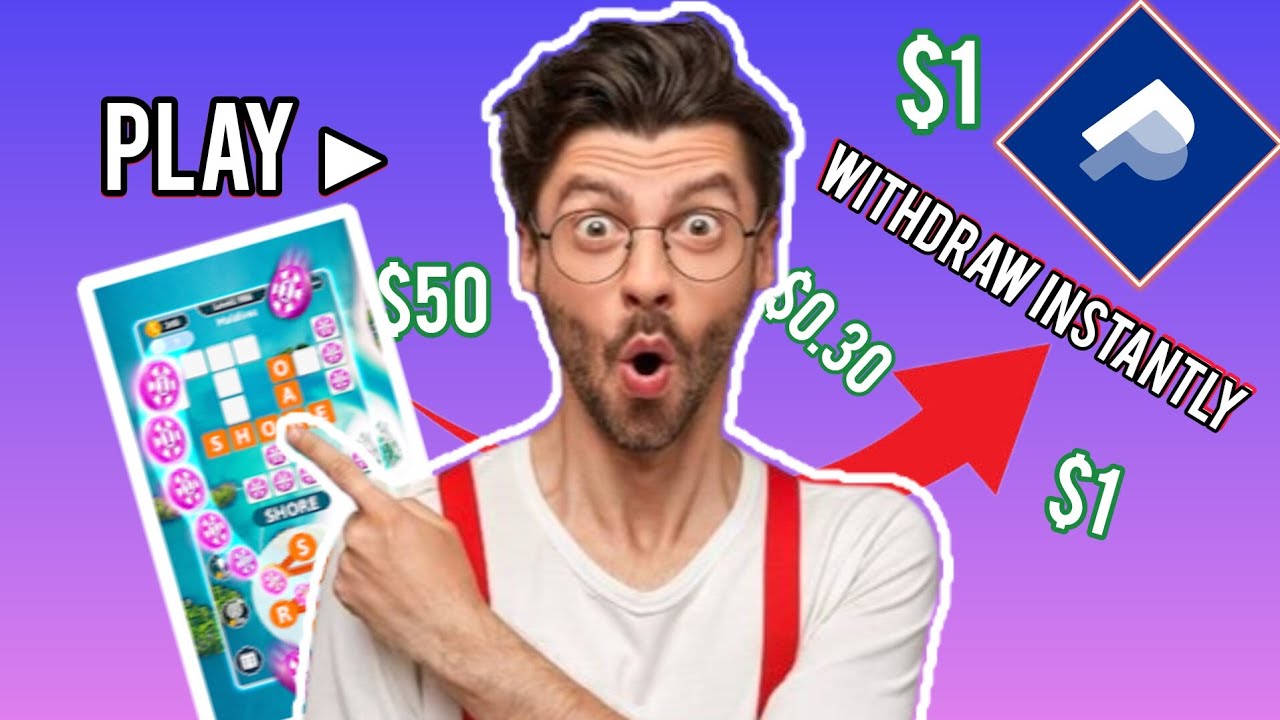 Earn real money playing a word puzzle game get paid instantly make