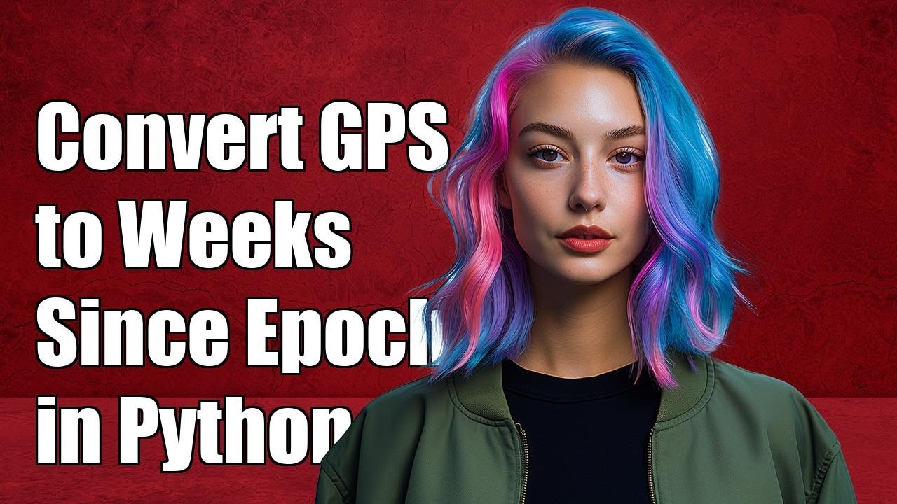 How to Convert GPS Time to Weeks Since Epoch in Python: A Step-by-Step ...