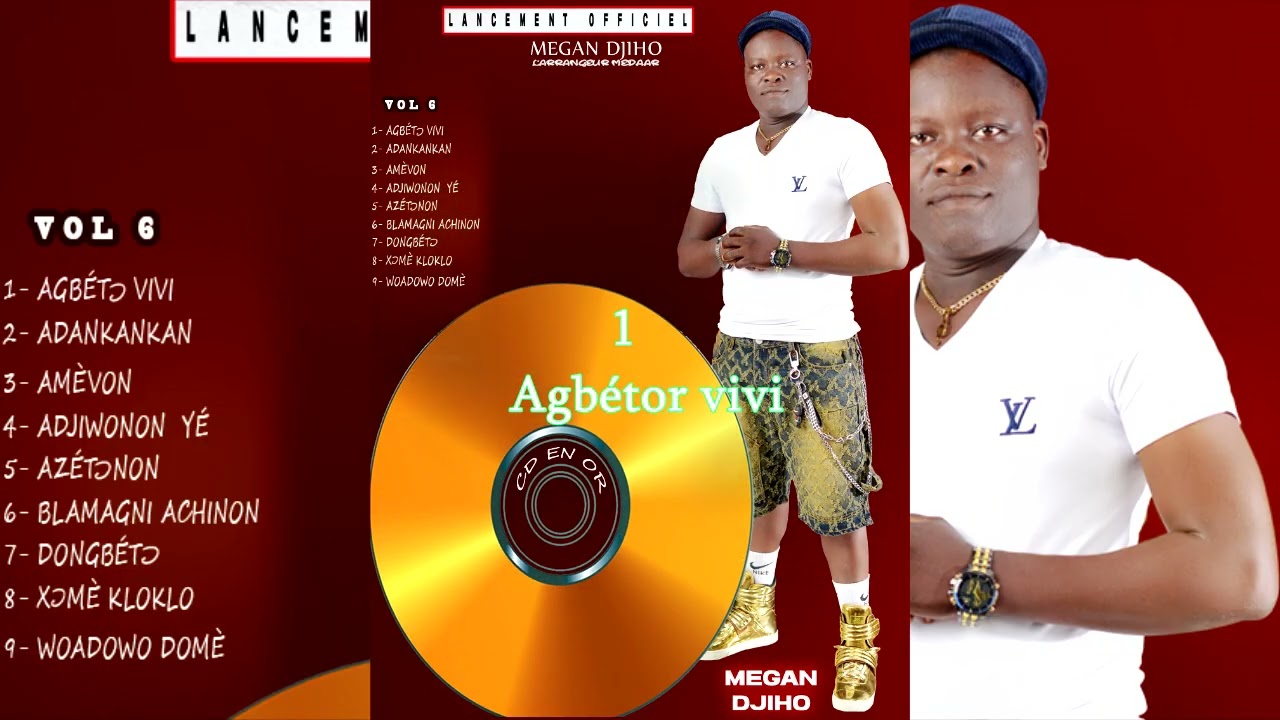 1 MEGAN DJIHO Agbétor vivi (LA Douceur de l'homme GOGOHOUN TOGO - Bénin
