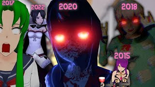 I Played Every Yandere Simulator Halloween Update From 2015-2022