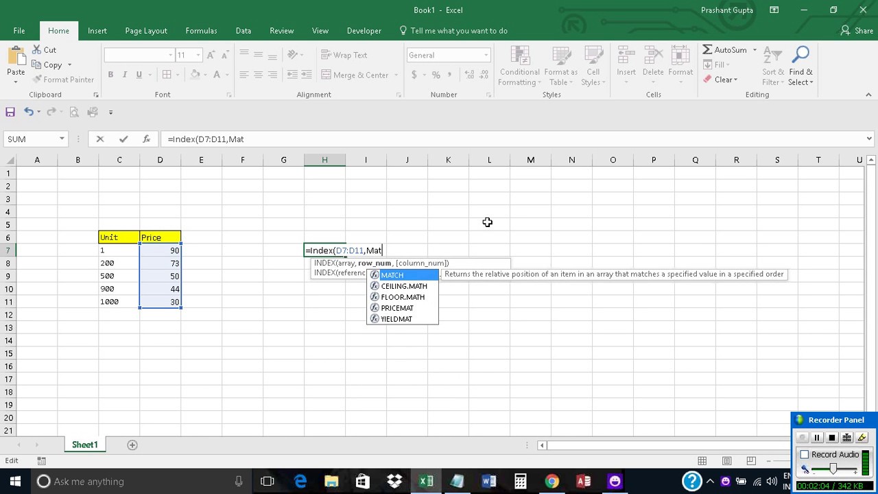 Excel function to get value if it is greater than or less than a particular  value in cell