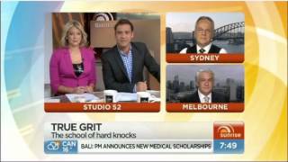 Dr Michael Carr-Gregg and Dr Tim Hawkes on Weekend Sunrise talking Resilience