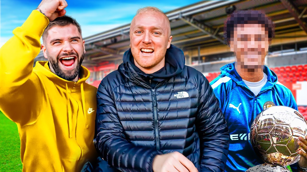 I Surprised Tom Garratt with FUTURE Ballon d'Or WINNER!