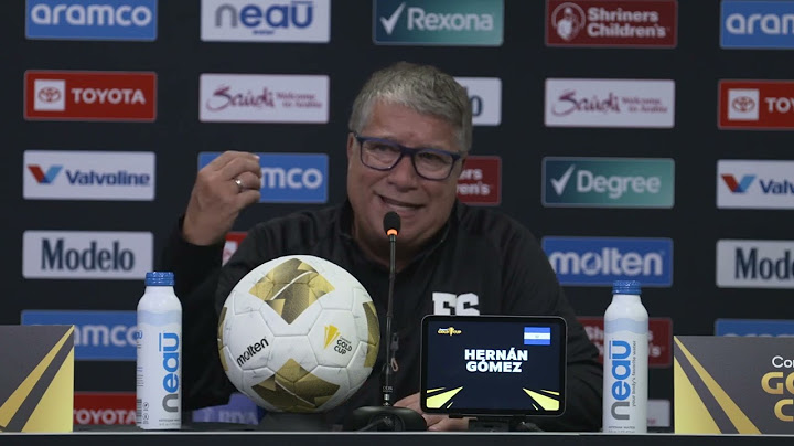 Conferencia de Prensa Selección Nacional Mayor
