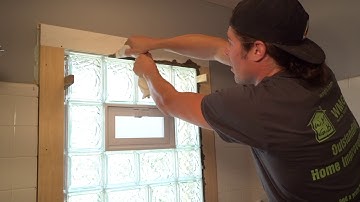 How to Install a Glass Block Window