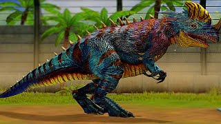 SIÊU TIẾN HÓA KHỦNG LONG MẮT QUỶ CERAZINOSAURUS TOP KHỦNG LONG MẠNH NHẤT JURASSIC WORLD