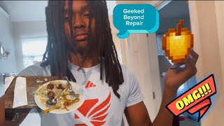 DOUBLE EDDIES POPPED BEFORE BUFFET for G.B.R(geeking beyond repair)season ep 1 ￼