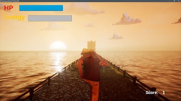 Unreal Engine 4 Simple Running Game Demo!!