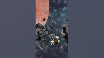 Spaceman Viktor Finds a Friend #shorts Fun Cute OpenToonz Cartoon