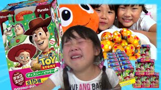 [Choco eggprequel] Kindergarten child large cry ?!Disney Pixar Secret came out 16 boxes opened!