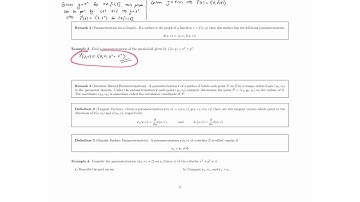 Parametric Surfaces & Surface Integrals - Scalar Example 3