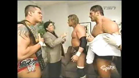 WWE Evolution Backstage With Bischoff & Johnny Nitro
