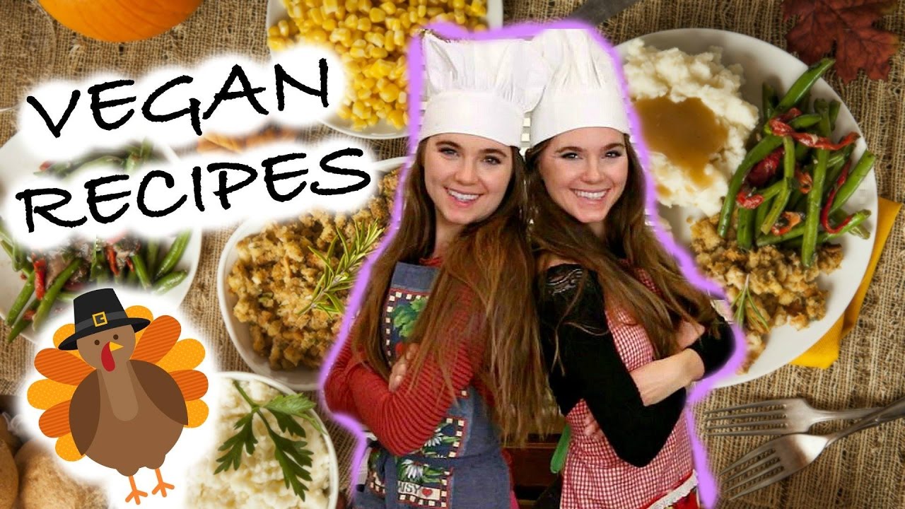 10 VEGAN Thanksgiving Recipes - EASY & HEALTHY | NinaAndRanda