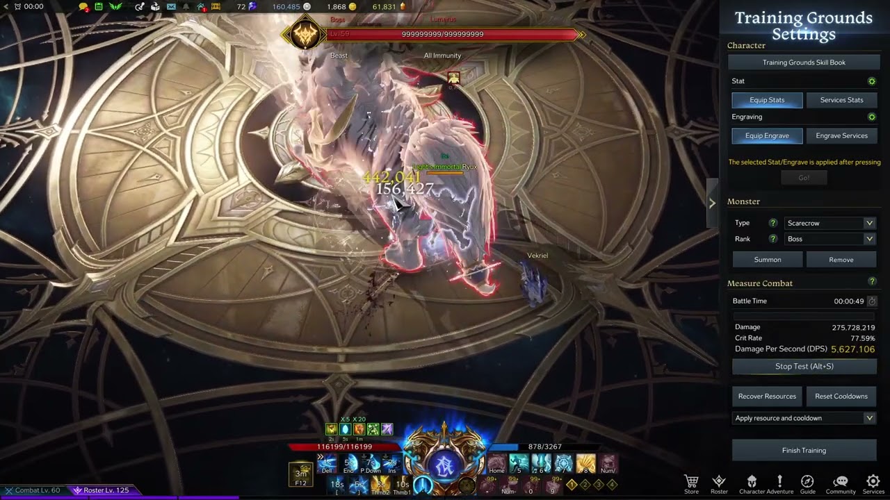 Lost Ark DPS Paladin 1482 Item Level 5 1 Million DPS Over A Minute