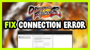 How to FIX DRAGON BALL FighterZ Connection / Server Error!