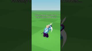 These Roblox UGC Emotes are getting too FREAKY... #roblox #shorts #trend #update