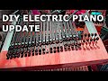 Short Update - DIY Electric Piano, Piano Work & Suitcase Control Plate