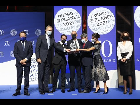 Sus Majestades los Reyes presiden la ceremonia de entrega de la 70ª edición del Premio Planeta