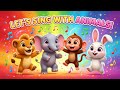Let’s Sing With Cartoon Animals! Fun Animal Names Song for Kids